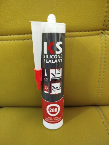 Digər tikinti materialları: Silikon şəffaf KS 280qr