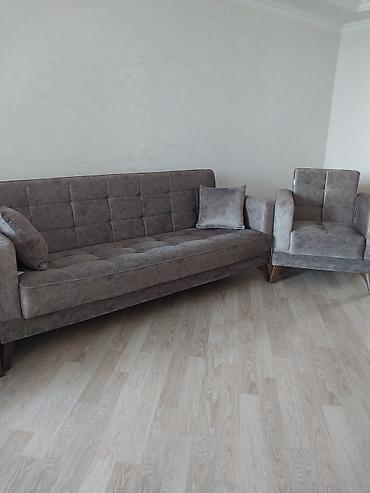 Divan və kreslo dəstləri: Embawood yumşaq mebel dəsti - Tərkib: divan + 2 ədəd kreslo -Cox az — 5