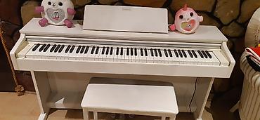 Musiqi alətləri: CASIO Celviano rəqəmsal piano – ağ rəng — 2