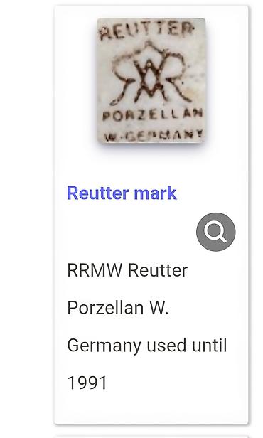 Ostalo posuđe: Nova dekorativna cinija iz 90ih. Reutter Zapadna Nemacka. Dekorativna — 10