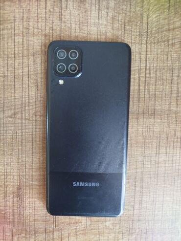 Samsung: Samsung Galaxy A12, 32 GB, rəng - Qara, Sensor, Barmaq izi, İki sim kartlı