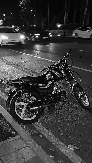 MX49 motosiklet Heç bir pırblem yoxdu otur sür zavod reyal alana
