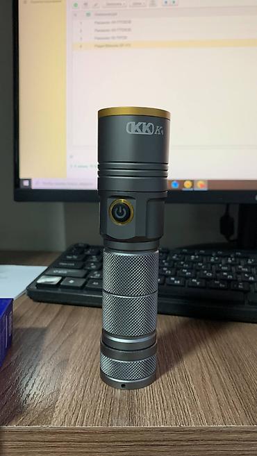 kaiyi e5: Компактный мощный фонарь KKI K4 - Корпус из анодированного — 1