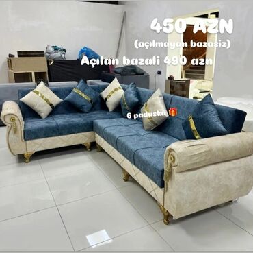 Yataq otağı dəstləri: Künc divan, Yeni, Açılan, Bazalı, Parça, Şəhərdaxili pulsuz çatdırılma