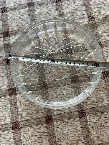 Наборы посуды: Продаю чешский хрусталь б/у, в отличном состоянии. Вазы разного at lalafo.kg — 7 Наборы посуды: Продаю чешский хрусталь б/у, в отличном состоянии. Вазы разного — 7