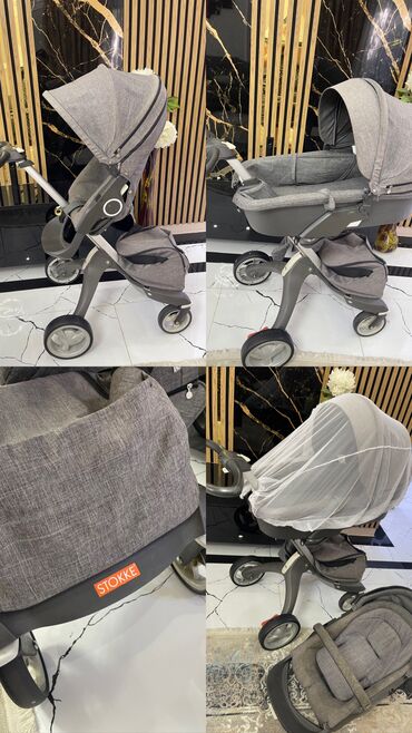 Modullu arabalar: Klassik gəzinti arabası, Mothercare, İşlənmiş, Cins: Oğlan, Yaş: 30 ay, Ünvandan götürmə