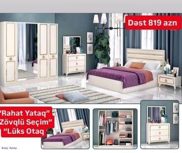 embawood metbex: 2 təknəfərlik çarpayı, Dolab, Tumba, 2 tumba, Azərbaycan, Yeni