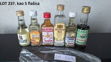 Ostali predmeti za umetnost i kolekcionarstvo: Mini Bottle unučići fraklići čokanji IV Kao sa slika — 24
