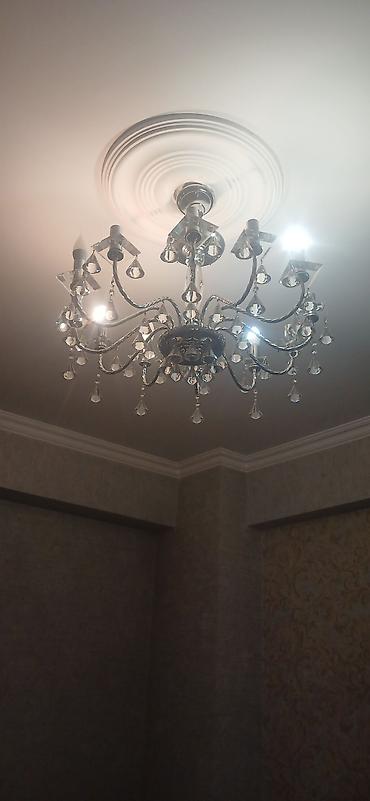tavan işıqları: Çılçıraq, 10 və daha çox lampa, Metal — 1
