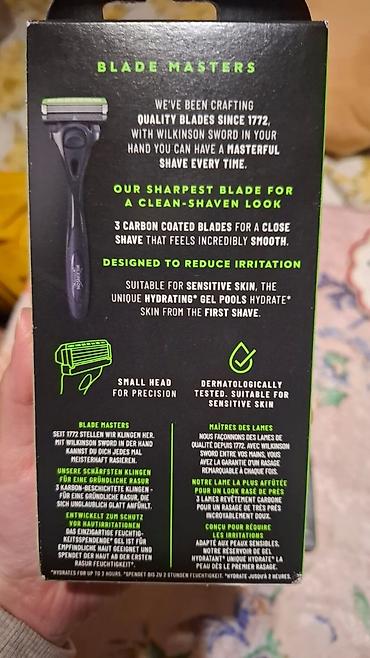 bəy gəlin: Wilkinson Sword Hydro 3 – 3 bıçaqlı nəmləndirici təraş sistemi — 2