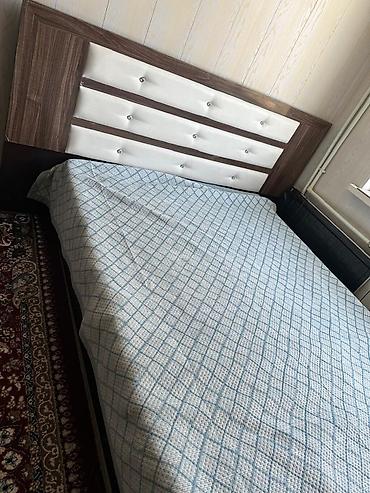 спальный мещок: Спальный гарнитур, Б/у, Двуспальная кровать, Кыргызстан, Дерево, Самовывоз, цвет - Коричневый — 6