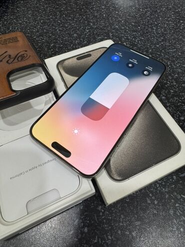 Apple iPhone: IPhone 15 Pro Max, 256 GB, Natural Titanium, Face ID — 5