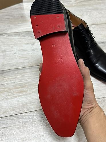 583 proba: Мужские туфли, 46, Christian Louboutin, Новый, цвет - Черный — 3