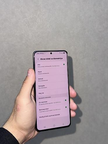 iphone 3 pro: Samsung Galaxy S21, 128 GB, rəng - Qara — 4
