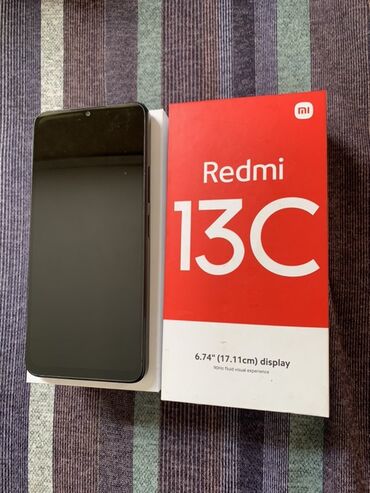 ноутбук 17 3: Redmi, Redmi 13C, Б/у, 256 ГБ, цвет - Черный, 2 SIM