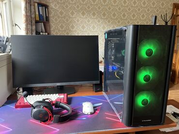 Настольные ПК и рабочие станции: Компьютер, ОЗУ 32 ГБ, Игровой, Новый, AMD Ryzen 7, NVIDIA GeForce RTX 4060 Ti, SSD