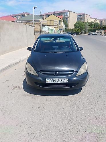 Peugeot 307, qara rəng, hetçbek kuzov. Texniki və dizayn