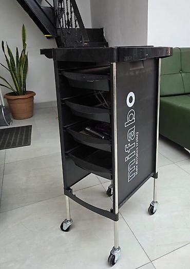 sepet: Mifabo bərbər/salon təşkilat sepeti – - Hərəkətlilik: 4 dönər təkər — 1
