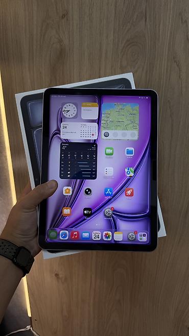 Планшеты: Планшет, Apple, память 256 ГБ, 11" - 12", Wi-Fi, Б/у, Классический цвет - Фиолетовый — 2