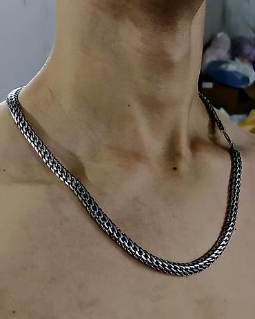 Серебряные цепочки: Бисмарк Классика 60 гр 55 см 960 проба серебра Изготовление Цепей и — 8