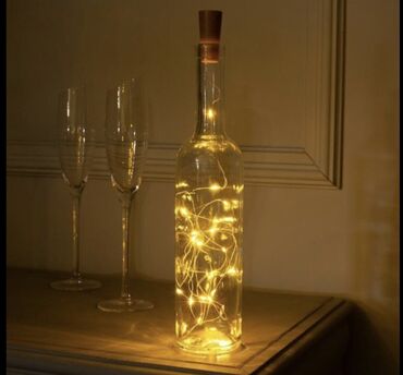 Освещение: Декоративная бутылка вина с освещением прекрасное дополнение к вашему