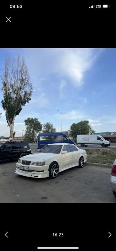 прикуриватель авто аккумулятора бишкек: Белый седан Toyota Chaser с четырьмя дверями, оснащенный спортивными