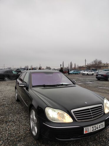 Mercedes-Benz: Mercedes-Benz S-Class: 2000 г., 5 л, Автомат, Бензин, Седан