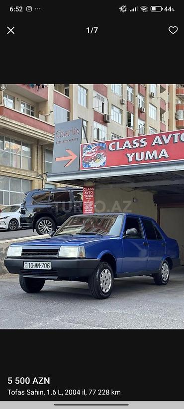 фольксваген поло новый кузов комплектации и цены: Tofaş Şahin sedan – 2004 il, 1.6 L benzinli - Yürüş: 77 228 km - Ban — 3