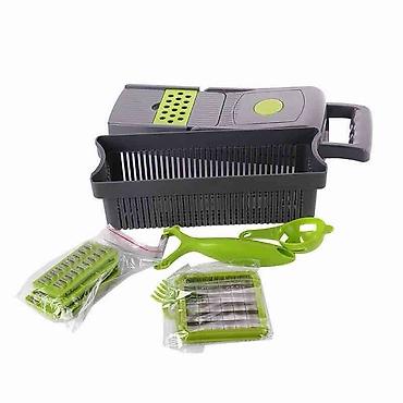 овощи резка: Многофункциональная овощерезка Veggie Slicer с контейнером и набором — 7