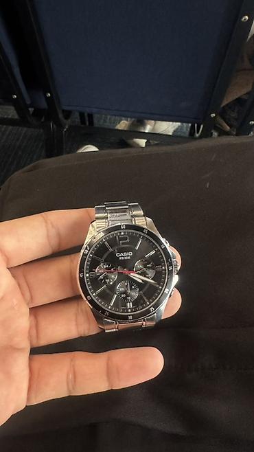 Скинуть цену мог Часы Casio WR 50M, классический аналоговый хронограф at lalafo.kg Скинуть цену мог Часы Casio WR 50M, классический аналоговый хронограф