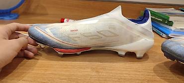 ник: Футбольные бутсы adidas F50+ (линейка X/Adizero) — бесшнурочная — 2