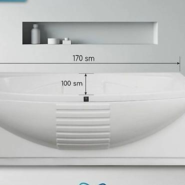 Santexnika: Cakkuzi vannalar matorlu və sadəsi var ölçü seçimi var Türkiyə akrili — 4
