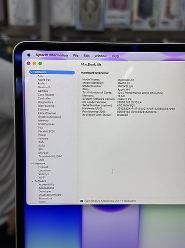 air 2020: Для программирования, Б/у, Apple M4, ОЗУ, RAM: 16 ГБ, В рассрочку — 6