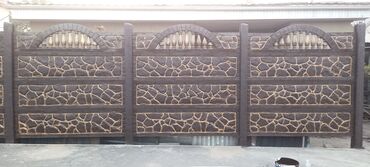 Железобетонные заборные плиты: Железобетонная заборная плита, Длина: 2 м, Высота: 2 м, Толщина: 40 мм, Новый — 27