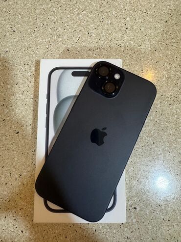 iphone 16e qiymət: IPhone 15, 256 GB, Jet Black, Face ID