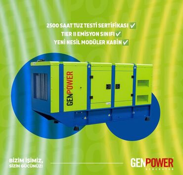 generator loto brojeva: Yeni Dizel Generator GenPower, Pulsuz çatdırılma, Rayonlara çatdırılma, Zəmanətli