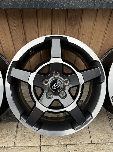 Диски: Литые Диски R 18 Hyundai, Комплект, отверстий - 5, Б/у — 9