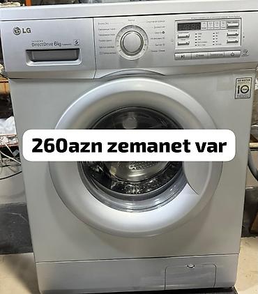 LG paltaryuyan maşın – Inverter DirectDrive, 6 kq - Ön yükləməli