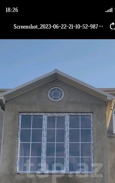 Plastik pəncərələr: Plasti̇k alümi̇ni̇um şüşə qapi pəncərə kəyfiyyatli. Sərfəli — 9