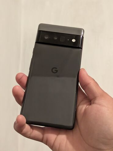 плитка сенсорный бу: Google Pixel 6 Pro, Колдонулган, 128 ГБ, түсү - Кара, 1 SIM