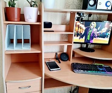 Компьютерные столы: Компьютерный стол, Б/у, Угловой — 7