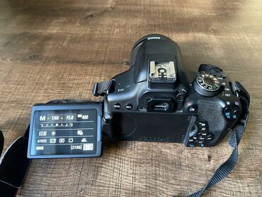 Fotokameralar: Canon 750d fotoaparatı. Lcd Ekrandır və sensoru tam işləkdir lalafo.az -da Fotokameralar: Canon 750d fotoaparatı. Lcd Ekrandır və sensoru tam işləkdir