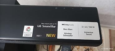 musigi merkezi: LG Soundbar 2.1 kanallı audio sistemi Xüsusiyyətlər: - Brend/model — 5