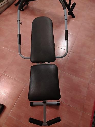 Pres aleti-100manat, Bench aleti-300m, Qaçış aparatı-700manat