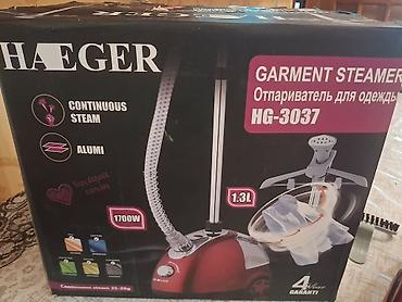 Haeger HG-3037 paltar buxarlayıcı - Güc: 1700W - Su çəni: 1.3 litr -