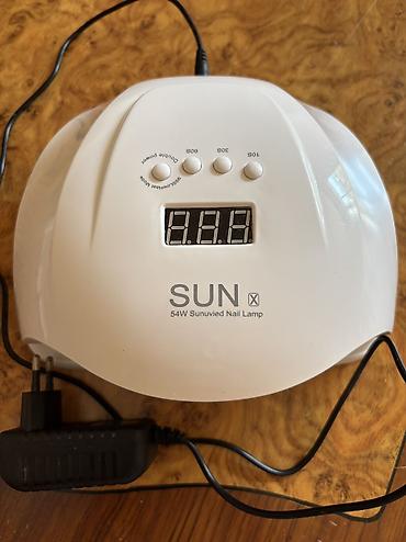 Красота и здоровье: Manikür və gel lak üçün peşəkar avadanlıq dəsti Tərkib: - SUN X 54W — 4