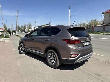 genesis авто: Hyundai Santa Fe: 2019 г., 2.4 л, Автомат, Бензин, Кроссовер — 3