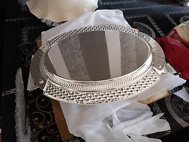 Süfrə aksesuarları: Kingsville Silver Plated Tableware – Gümüş örtüklü servis qabı — 2