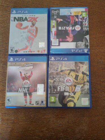 PlayStation 4 konsolu üçün idman video oyunları kolleksiyası