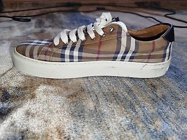 кожан: Мужские кроссовки, 42, Burberry, Б/у, цвет - Коричневый — 2